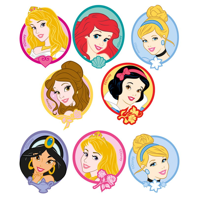 Distribuidor mayorista de Parches impresos Princesas Disney rostro - Ref. 6697C