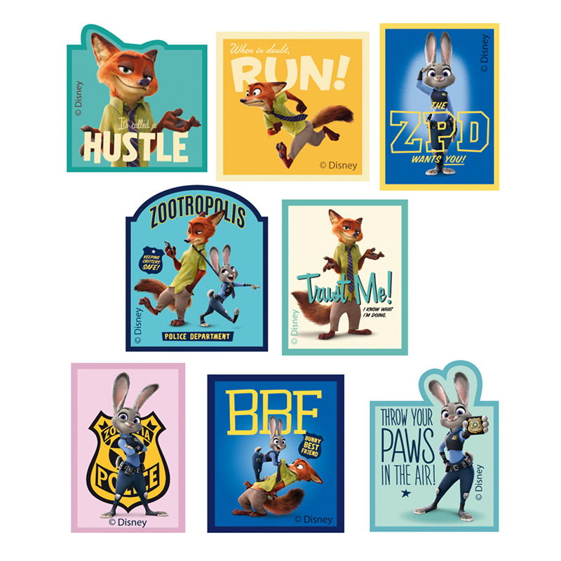 Distribuidor mayorista de Parches impresos Zootropolis (Zootopia) formas - Ref. 6789C