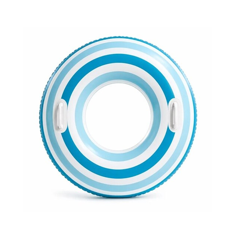 Flotador rueda hinchable piscina 91cm - azul