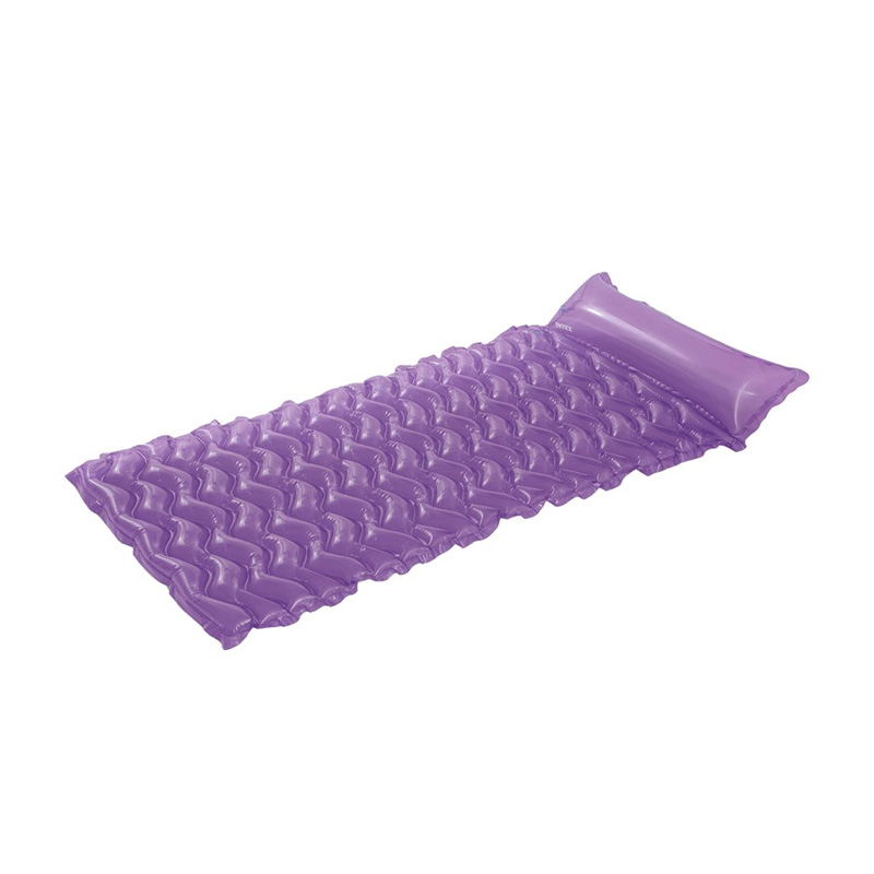 Colchoneta hinchable acuática - violeta