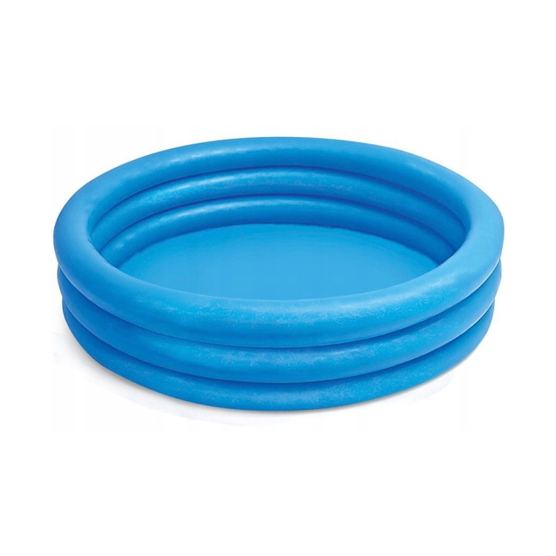 Piscina hinchable infantil 3 aros 114x25cm - azul