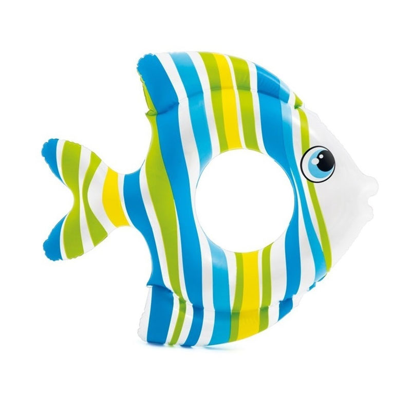 Distribuidor mayorista de Flotador rueda hinchable pez azul