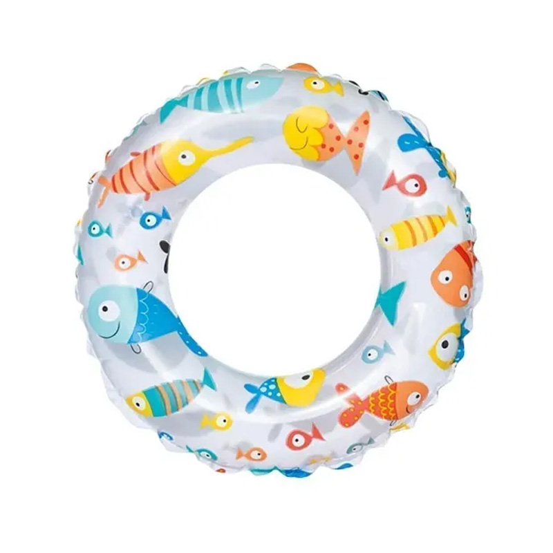 Flotador rueda hinchable piscina 61cm - Pececitos