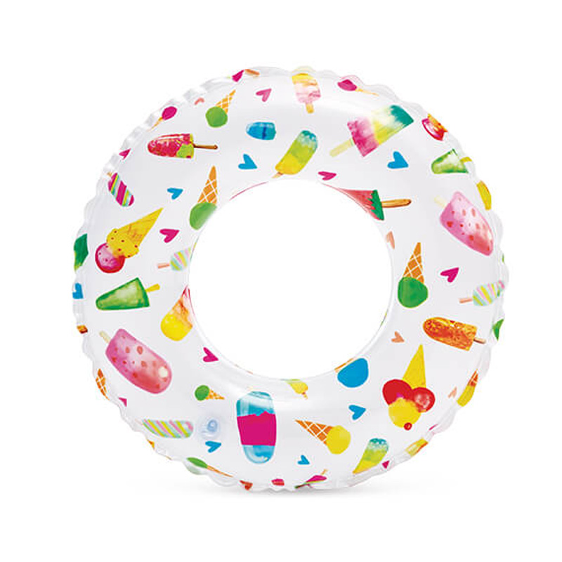 Flotador rueda hinchable piscina 61cm - Dulces