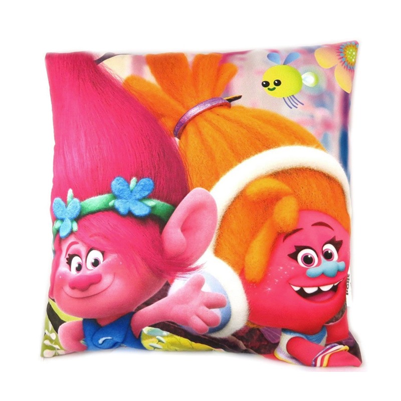 Distribuidor mayorista de Cojín microfibra Trolls Poppy DJ Suki 35x35cm