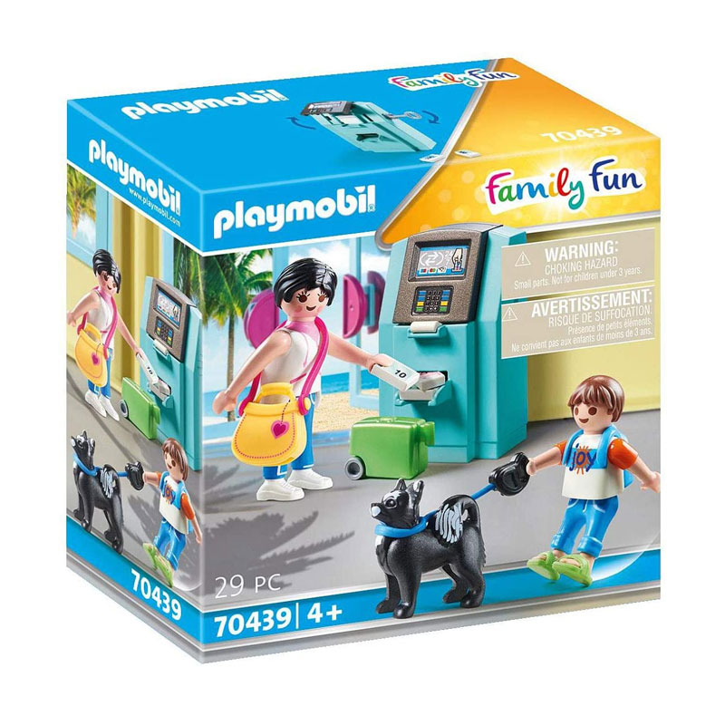 Turistas con Cajero Playmobil Family Fun