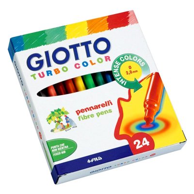 Distribuidor mayorista de Rotuladores Giotto Turbo color 24 colores 2.8mm