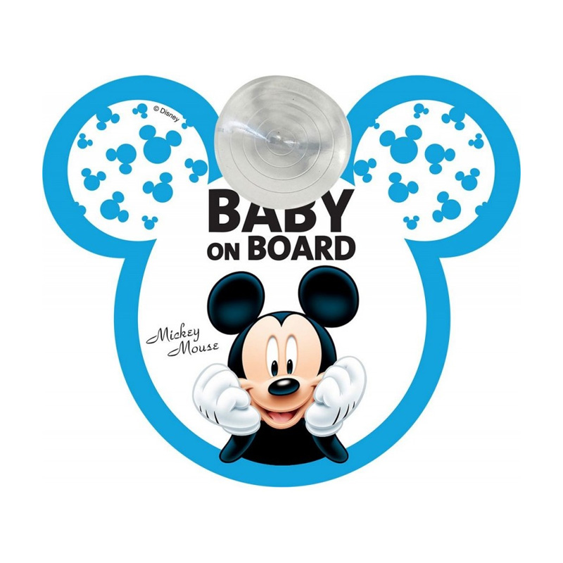 Distribuidor mayorista de Señal coche baby on board Mickey Mouse