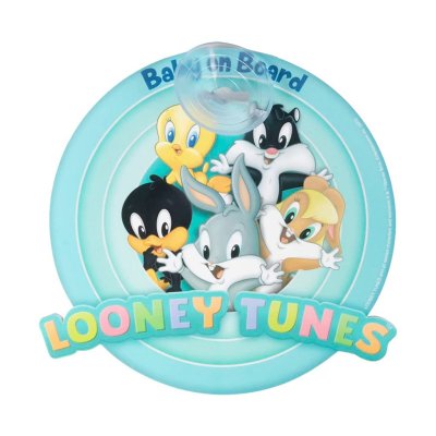 Señal coche baby on board Looney Tunes