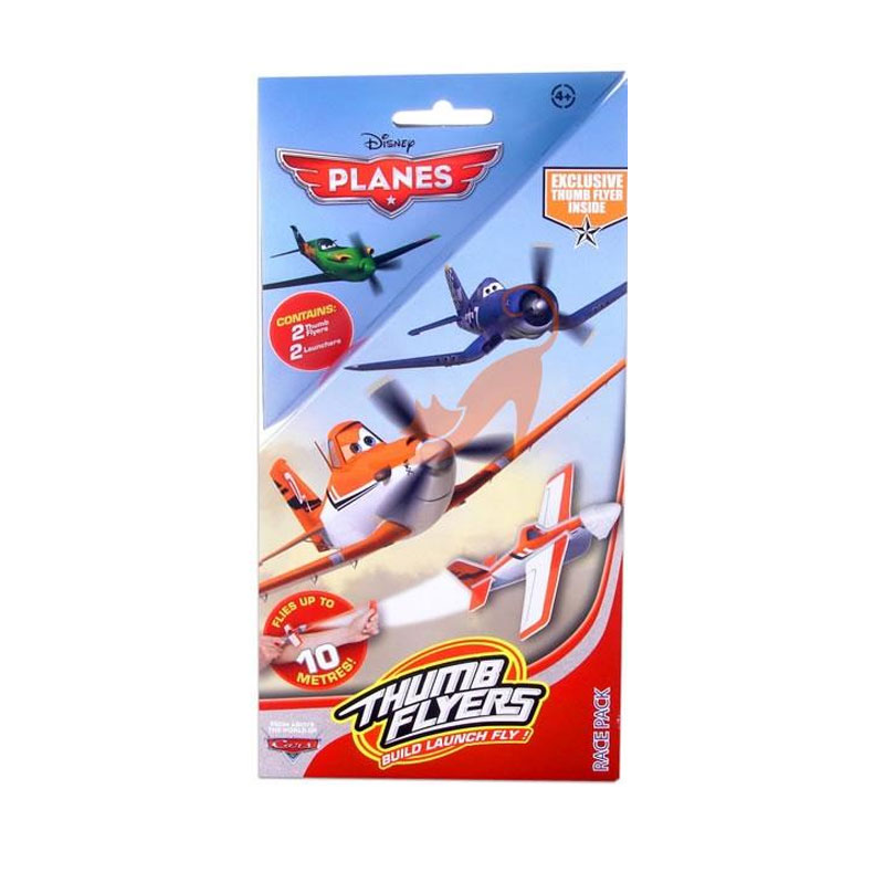 Pack 2 figuras aviones c/lanzador Planes Disney 批发