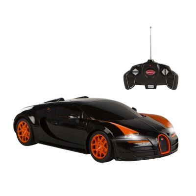 Coche Radio Control Bugatti Veyron 16.4 GSV Negro 1:18 Rastar 批发