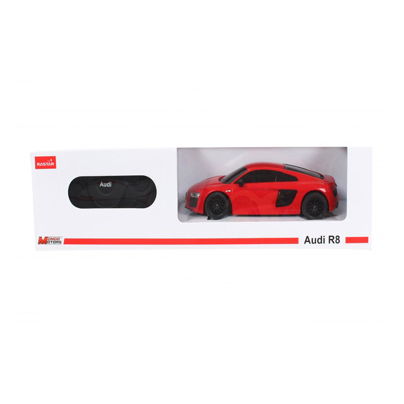 Distribuidor mayorista de Coche Radio Control Audi R8 Rojo 1:24 Rastar