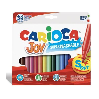 Wholesaler of Set de 36 Rotuladores Carioca Joy Superwashable Soft