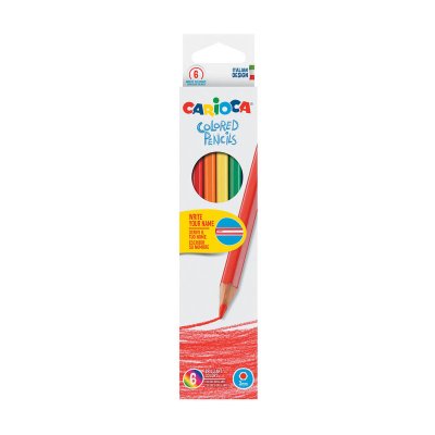 Distribuidor mayorista de Set de 6 lápices de colores Carioca Colored Pencils