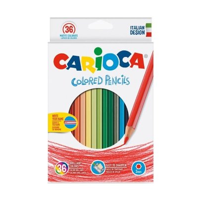 Wholesaler of Set 36 lápices de colores Carioca 3mm