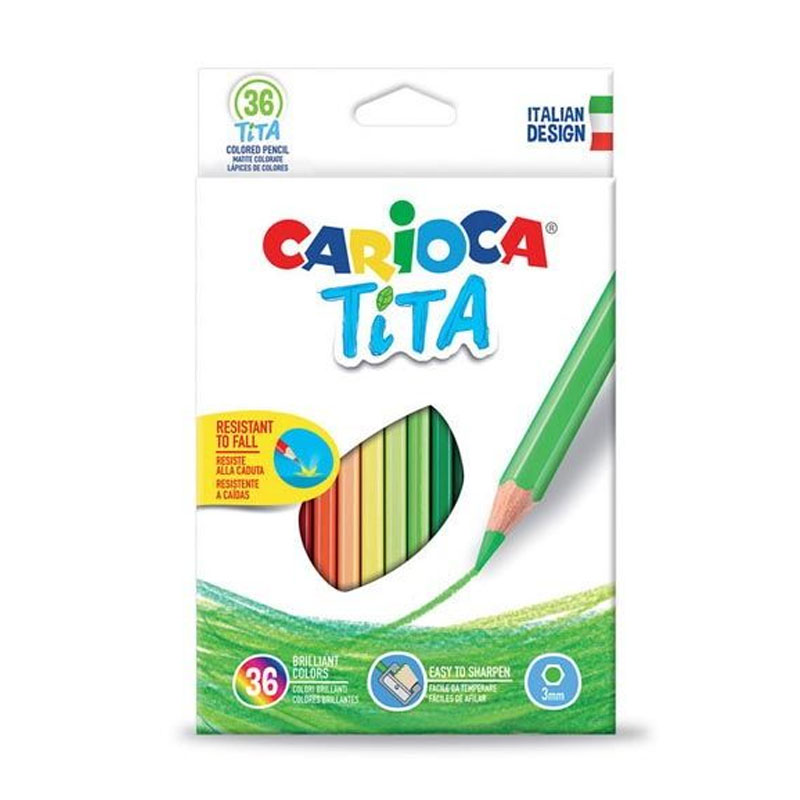 Set 36 lápices de colores Carioca Tita