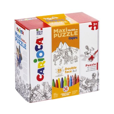 Wholesaler of Maxi Puzzle Colorear Empire Carioca 35pcs