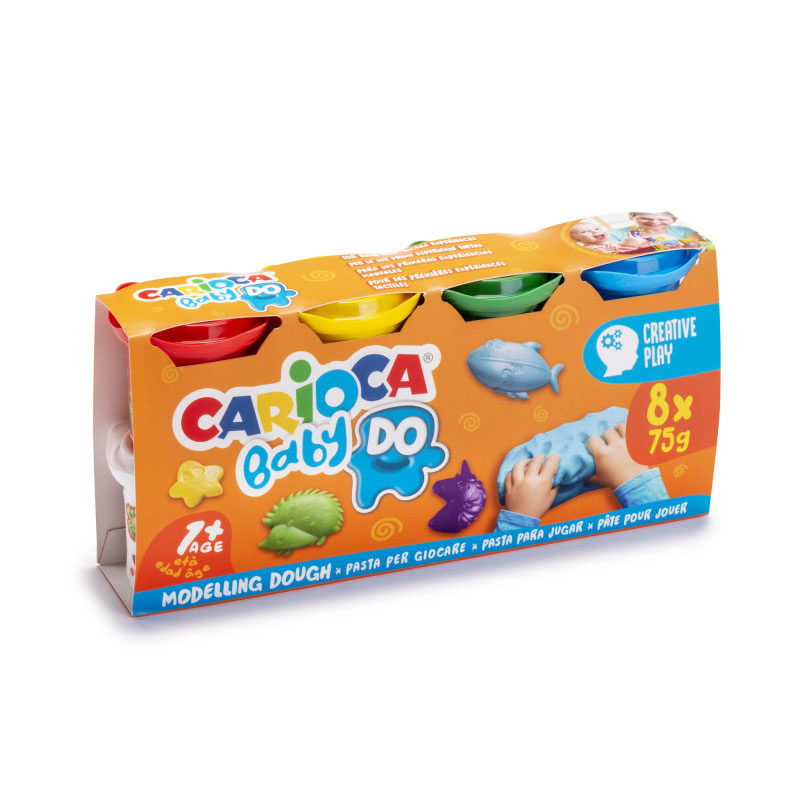 Distribuidor mayorista de Set 8 pastas de moldear Carioca Baby
