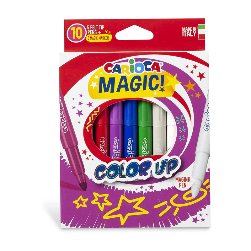 Set de 10 rotuladores Carioca Magic Color Up