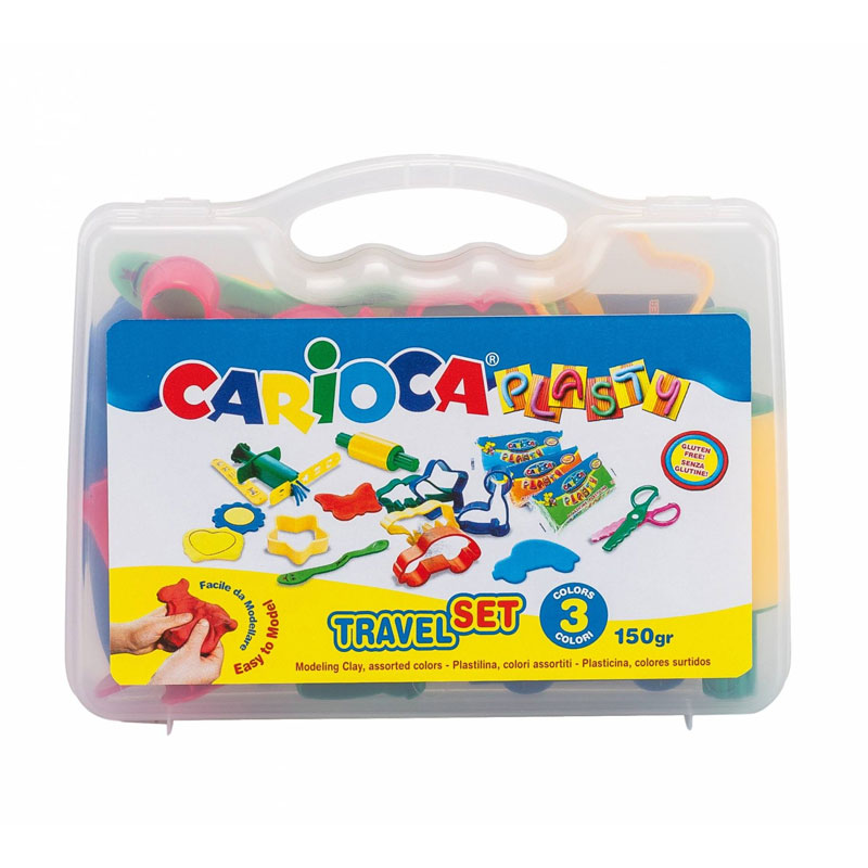 Distribuidor mayorista de Maletín Plastilina Carioca Travel Set