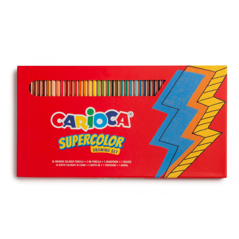 Wholesaler of Set 38 lápices Carioca Supercolor