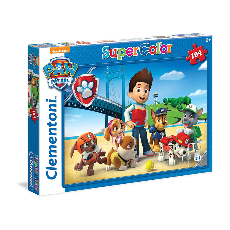 Distribuidor mayorista de Puzzle Paw Patrol (La Patrulla Canina) SuperColor 104 piezas modelo puente