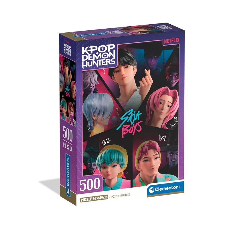 Puzzle Kpop Demon Hunters Saja Boys 500pzs