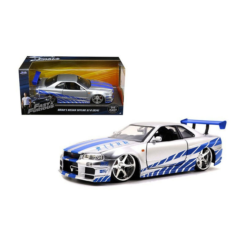 Distribuidor mayorista de Miniatura vehículo Brian's Nissan Skyline GT-R Fast & Furious 1:32