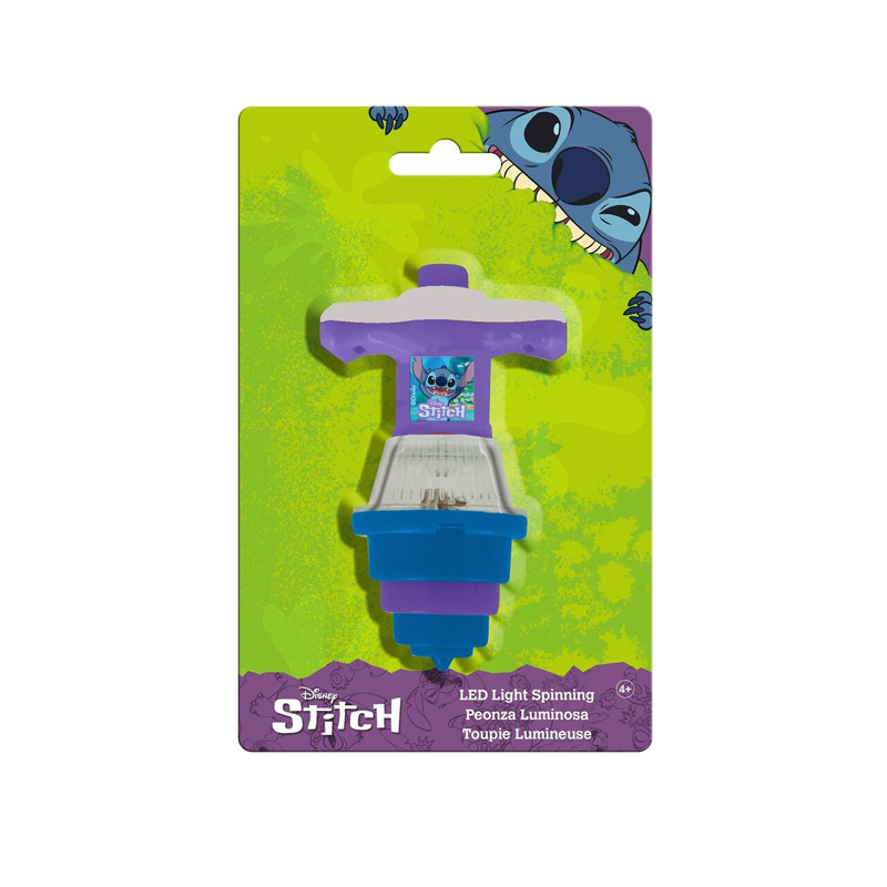 Peonza luminosa Stitch Disney