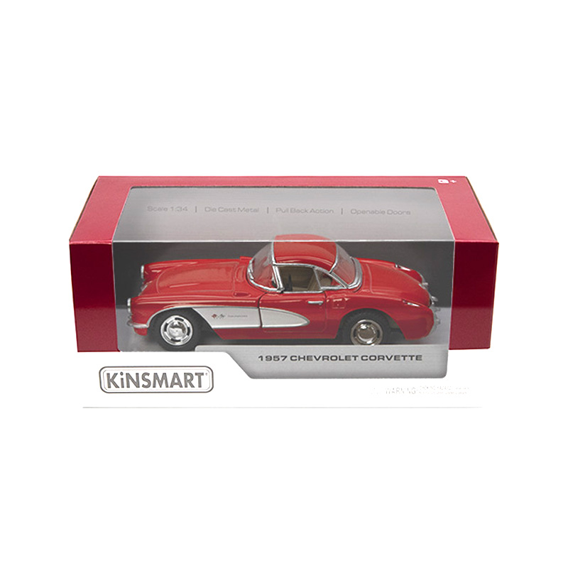 Miniatura coche 1957 Chevrolet Corvette 1:34 - modelos aleatorios
