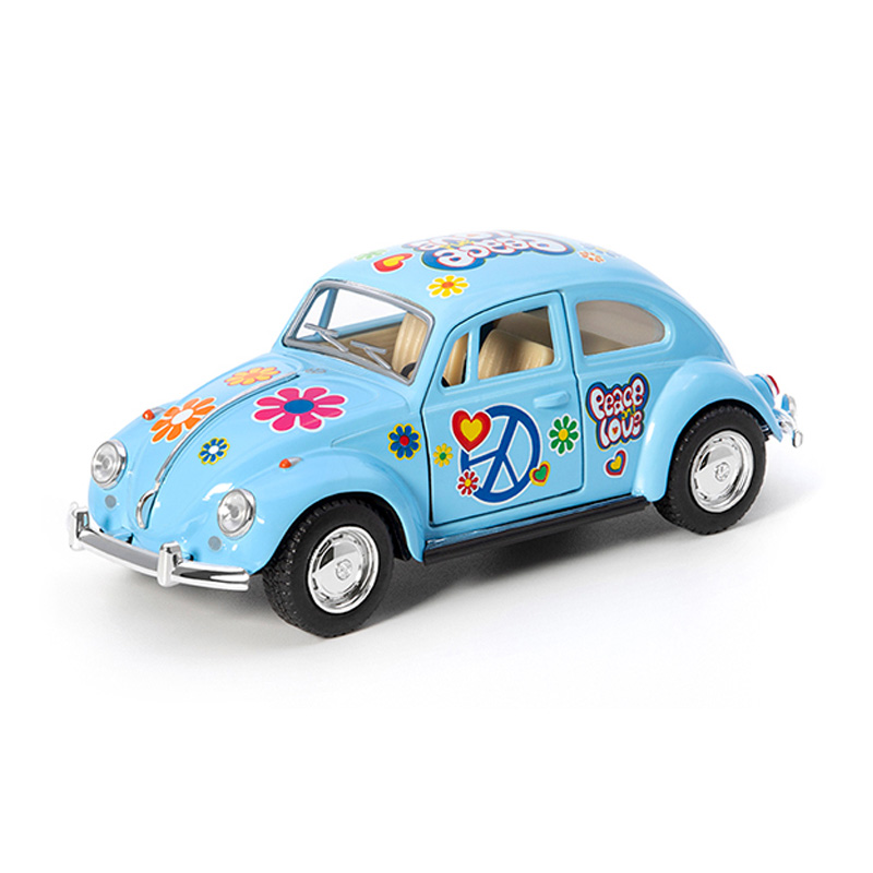Miniatura coche 1967 Volkswagen Beetle 1:32 - modelos aleatorios 批发