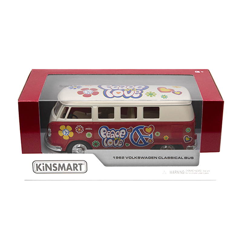 Miniatura coche 1962 Volkswagen Classical Bus 1:32 - modelos aleatorios
