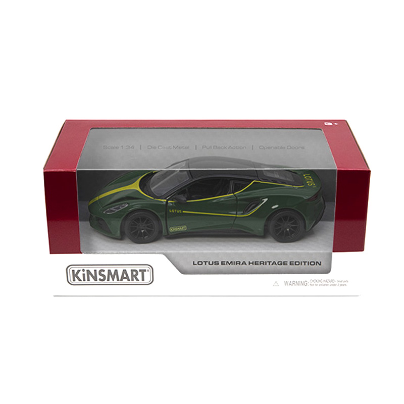 Miniatura coche Lotus Emira Heritage Edition 1:34 - modelos aleatorios
