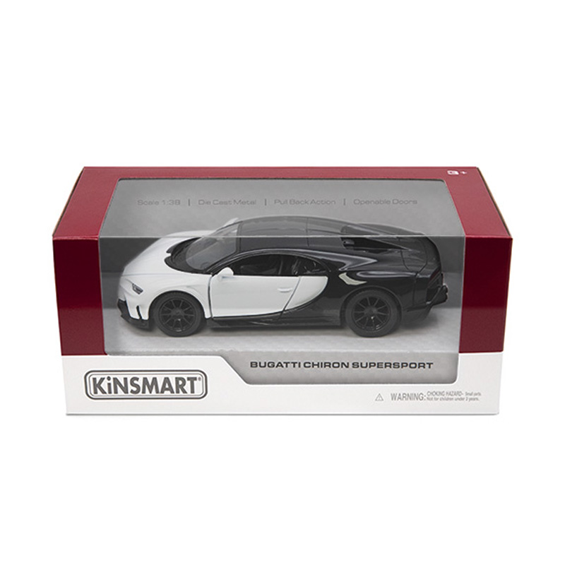 Miniatura coche Bugatti Chiron Supersport 1:38 - modelos aleatorios