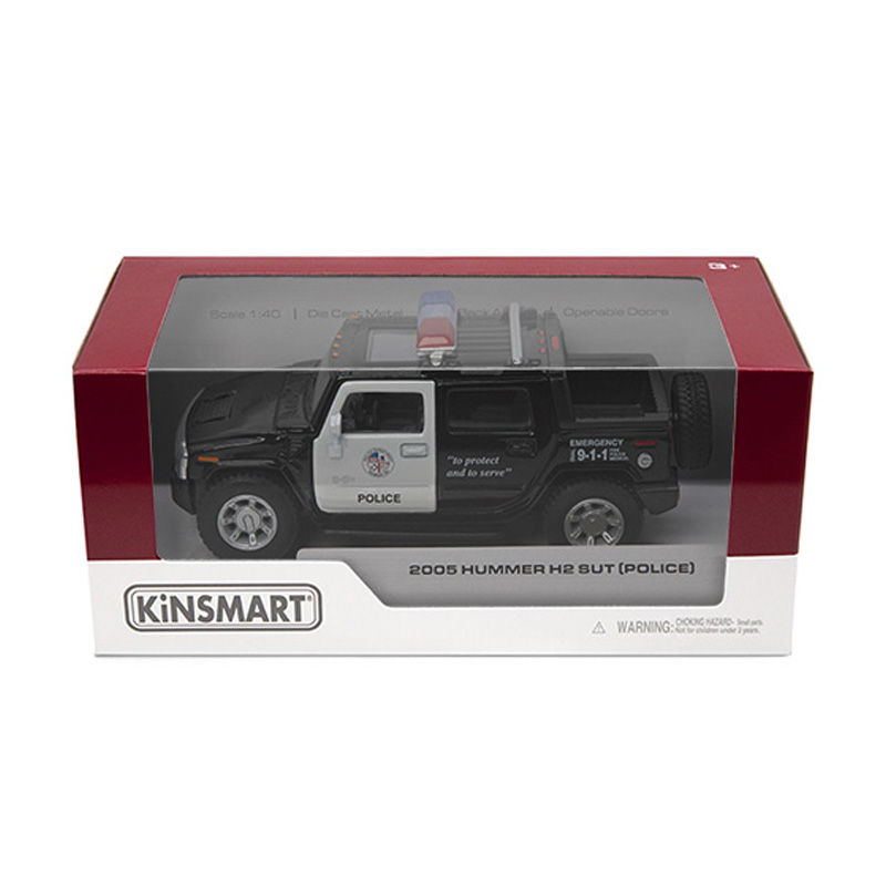 Distribuidor mayorista de Miniatura coche 2005 Hummer H2 SUT Police 1:40