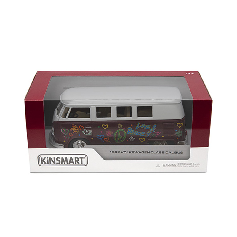 Distribuidor mayorista de Miniatura coche 1962 Volskwagen Classical Bus 1:32 - modelos aleatorios