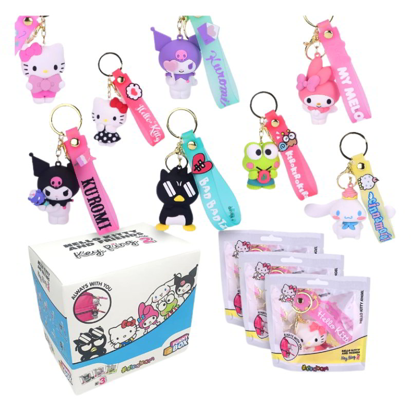 Distribuidor mayorista de Expositor Llaveros Hello Kitty & Friends series 2
