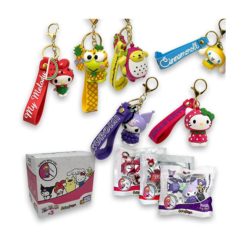 Expositor figura llavero Hello Kitty and Friends serie 3