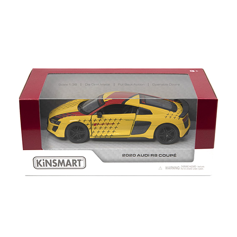 Miniatura coche 2020 Audi R8 Coupe Livery Edition 1:36 - modelos aleatorios