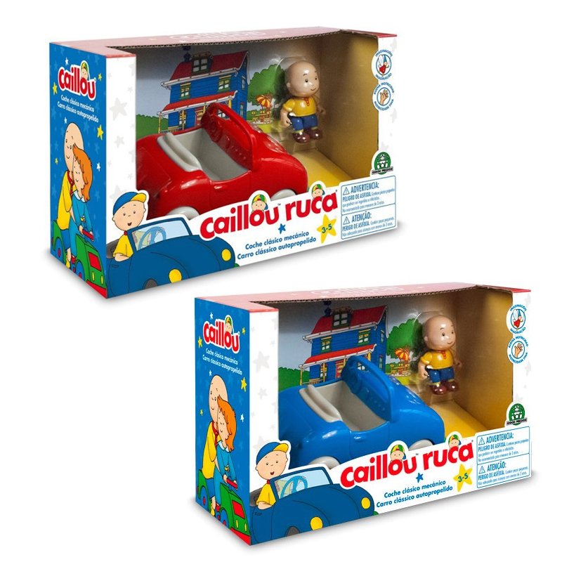 Coche clásico mecánico Caillou - surtido 2 colores 批发