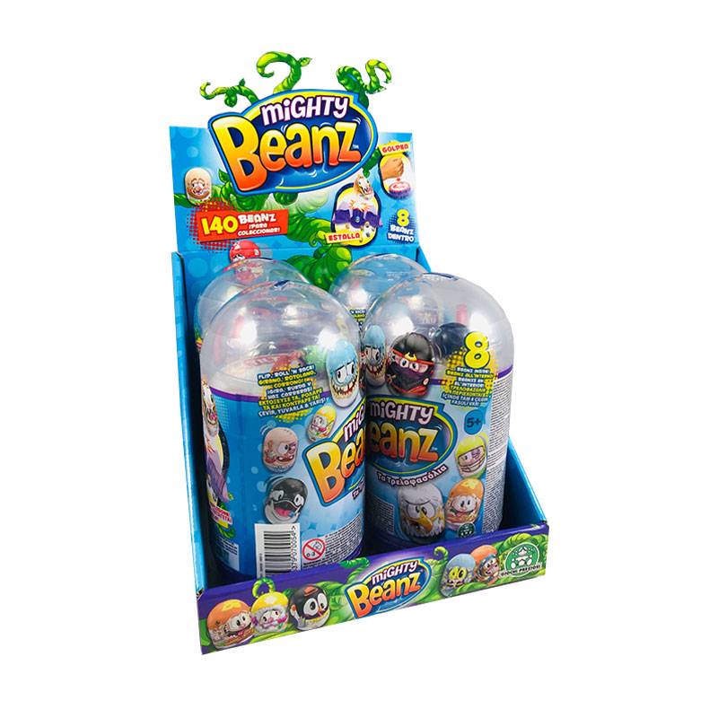 Distribuidor mayorista de Expositor 4 capsulas Mighty Beanz
