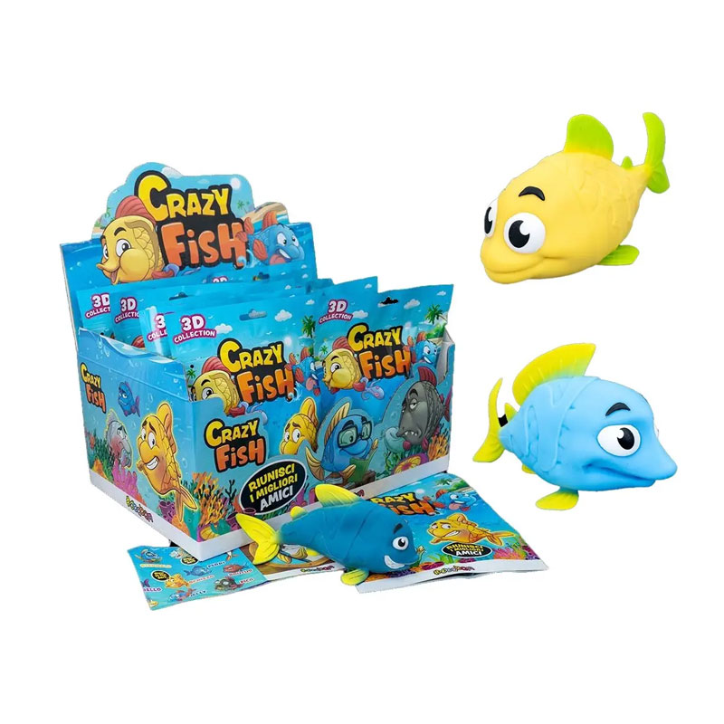 Expositor Crazy Fish 3D Colección (versión italiana)