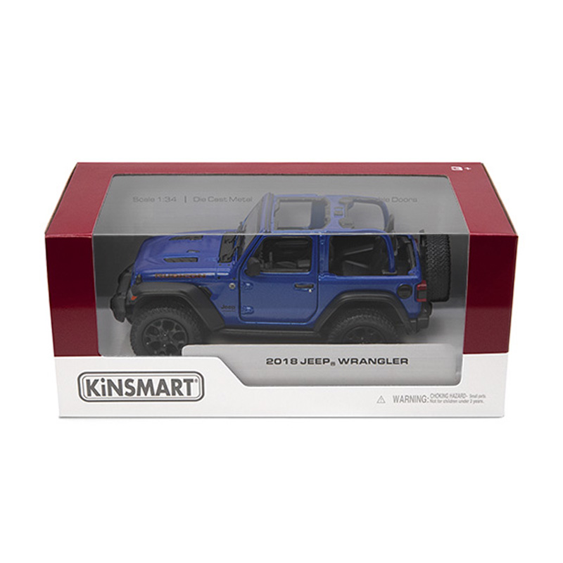 Miniatura coche 2018 Jeep Wrangler Open Top 1:34 - modelos aleatorios