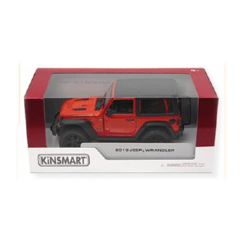 Miniatura coche 2018 Jeep Wrangler Hard Top 1:34 - modelos aleatorios