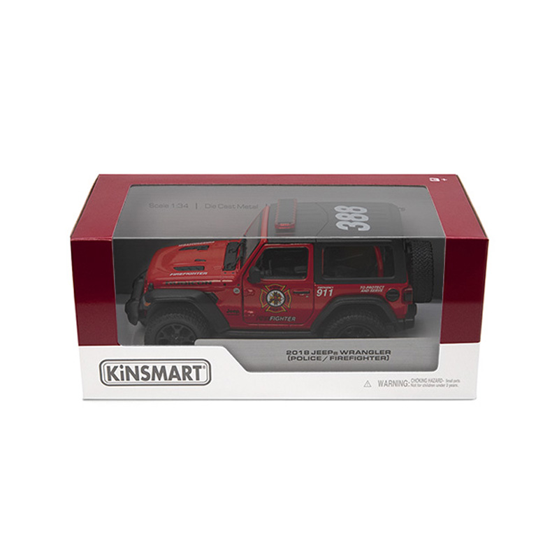 Distribuidor mayorista de Miniatura coche 2018 Jeep Wrangler Police/ Firefighter 1:34 - modelos aleatorios
