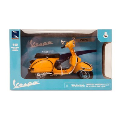 Wholesaler of Miniatura moto Vespa P200E 1:12 - naranja