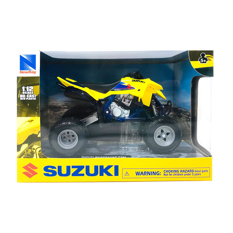 Distribuidor mayorista de Miniatura quad Suzuki Quadracer R450 1:12
