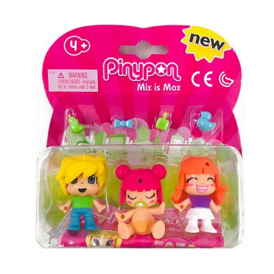 Distribuidor mayorista de Surtido 4 modelos de figuras niños y bebes Pinypon