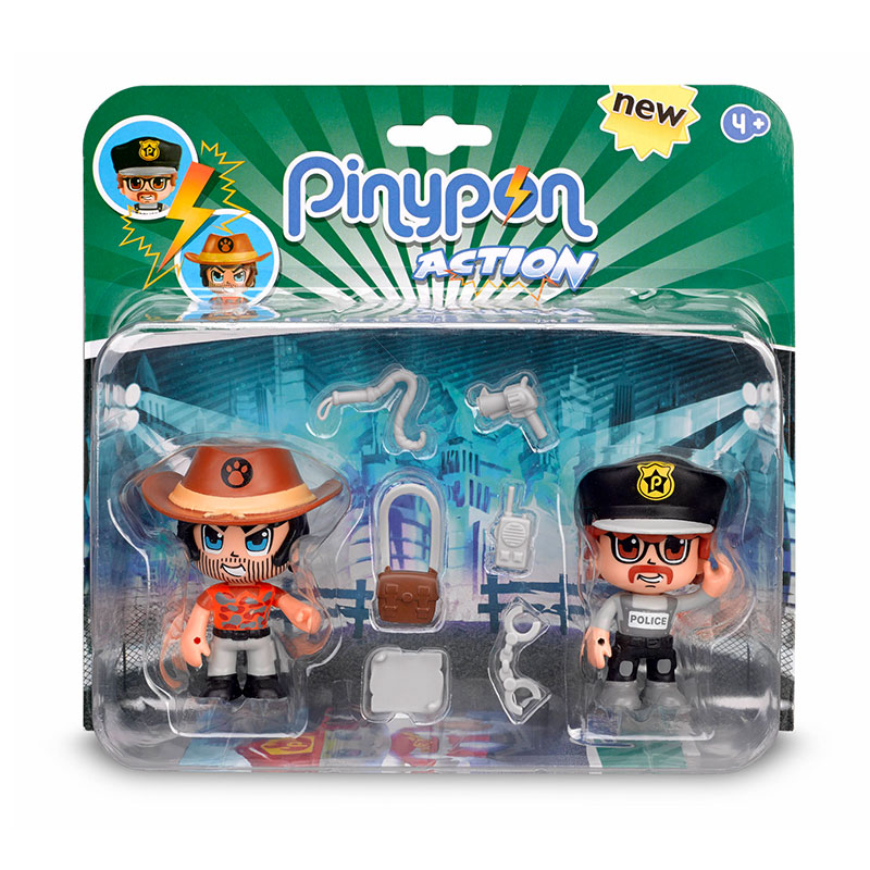 Pack 2 figuras Pinypon Action - modelo 2