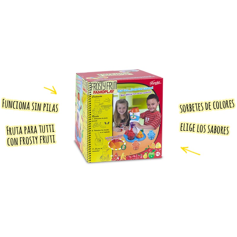 Distribuidor mayorista de Juego Comiditas Famoplay - Frosty Fruti